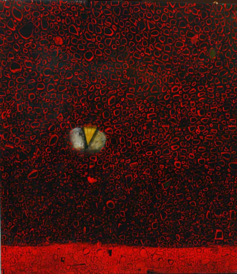 ambivalen 2, acriliyc on canvas, 150X170cm 2009